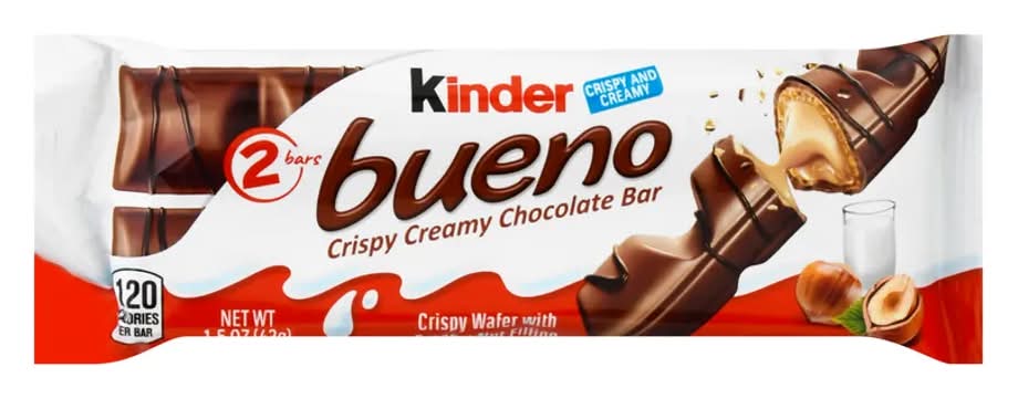 Kinder Bueno Creamy Crispy Chocolate Bar