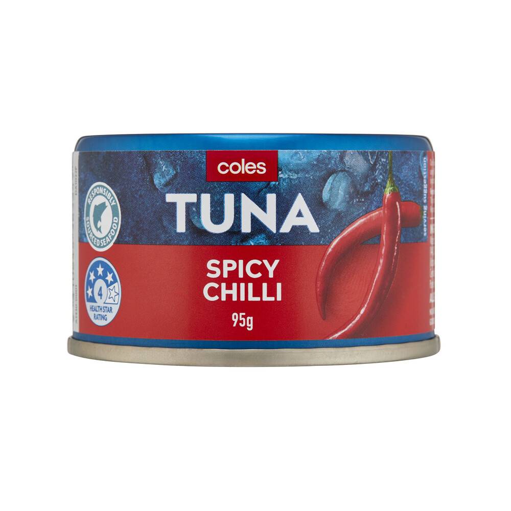 Coles Spicy Chilli Tuna 95g