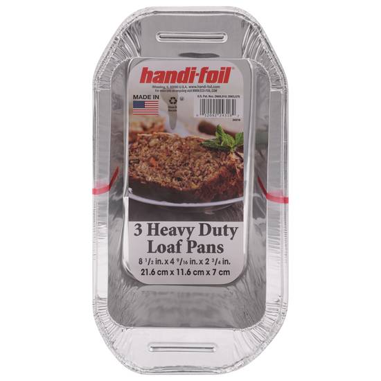 Handi-Foil Heavy Duty Loaf Pans (3 ct)