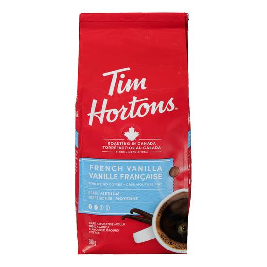 Tim Hortons Light French Vanilla Medium Roast Coffee (300 g)