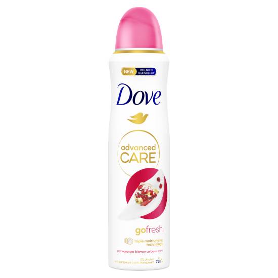 Dove Pomegranate & Lemon Verbena Scent Anti-Perspirant Deodorant Spray (150ml)