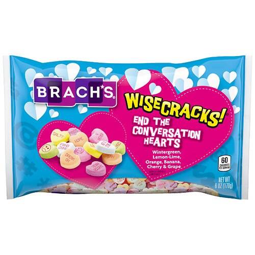 Order Brach's Valentine's Wisecracks Sugar Heart Candy - 6.0 oz food online from Walgreens store, Maywood on bringmethat.com