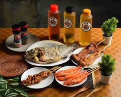 漁闆燒烤 l 鹽烤魚 烤蝦