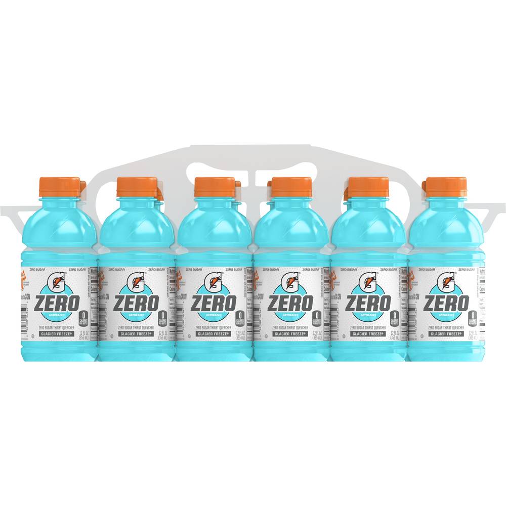Gatorade Zero Sugar Thirst Quencher Sports Drink (12 ct, 12 fl oz) (glacier freeze)