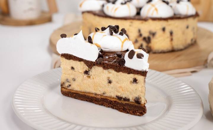 Rebanada Cheesecake Doble Chocolate