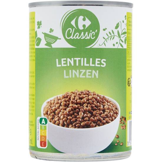 Carrefour Classic' - Lentilles (265g)