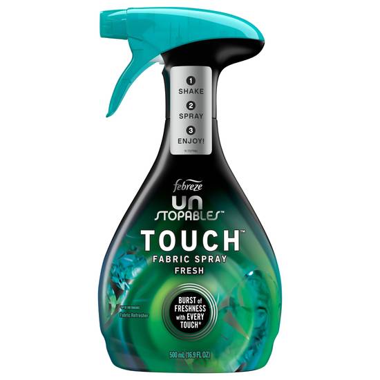 Febreze Unstopables Touch Fabric Spray Refreshener Fresh Scent
