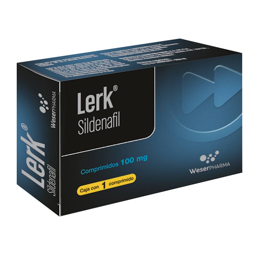 Siegfried rhein lerk sildenafil comprimido 100 mg (1 pieza)