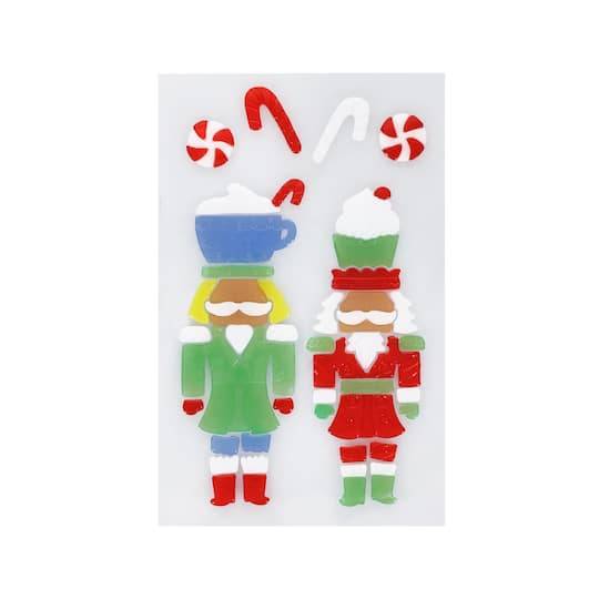 Creatology Nutcracker Gel Clings, 5.5" x 10" (46 ct)