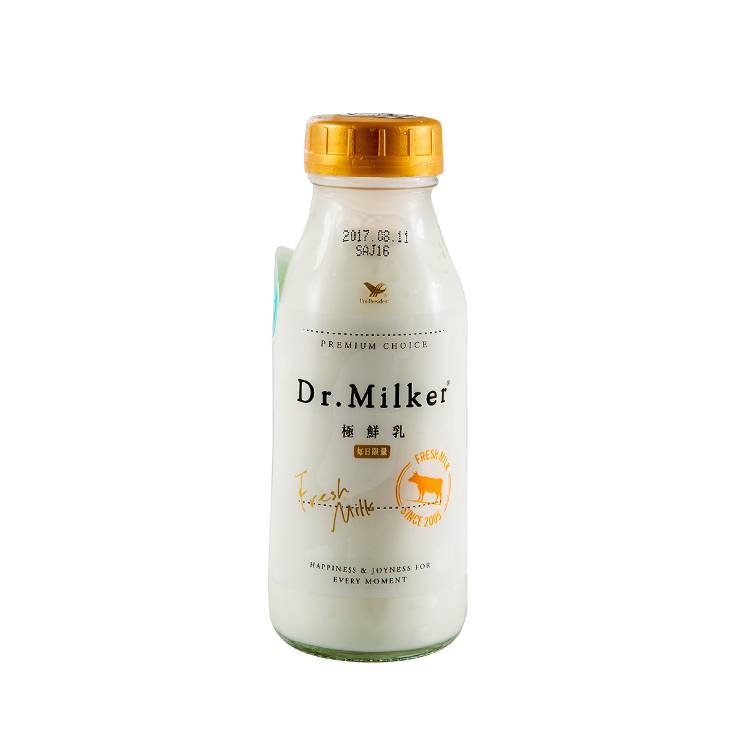 Dr.Milker極鮮乳脂肪無調整250ml/瓶#514631