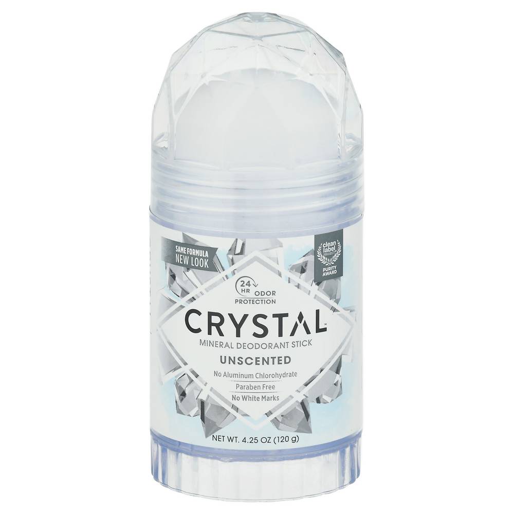 Crystal Unscented Deodorant Stick