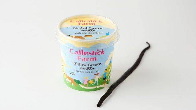Mini Pot of Callestick Clotted Cream & Vanilla (125ml) (V)