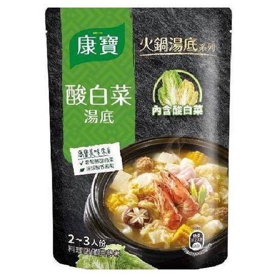 康寶酸白菜火鍋湯底750g