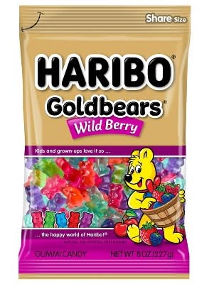 Haribo Goldbears Candy, Wildberry (8 oz)