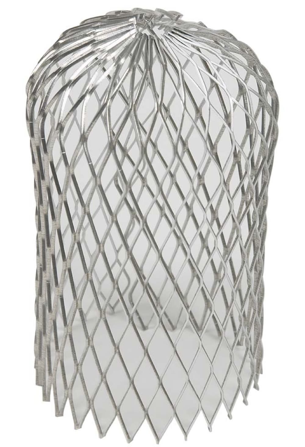 Amerimax 3.5 In. W X 3.5 In. L Gray Aluminum Gutter Strainer 1 Pk