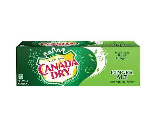 Canada Dry Ginger Ale 355ml 12pk