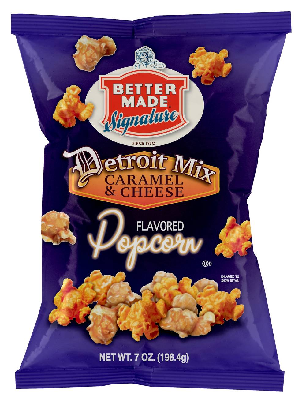 Better Made Detroit Mix Popcorn - Caramel & Cheese, 7 oz