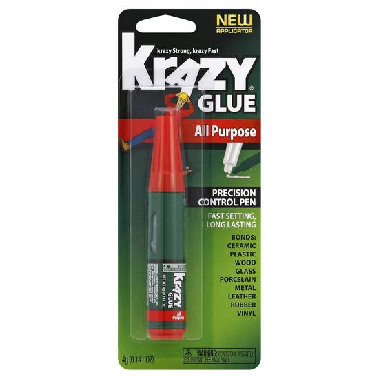 Krazy Glue All Purpose Precision Control Pen (0.1 oz)