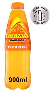 Lucozade Energy Drink Orange 900ml