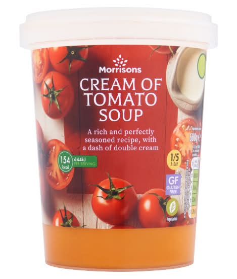Morrisons Cream Of Tomato Soup (600g)