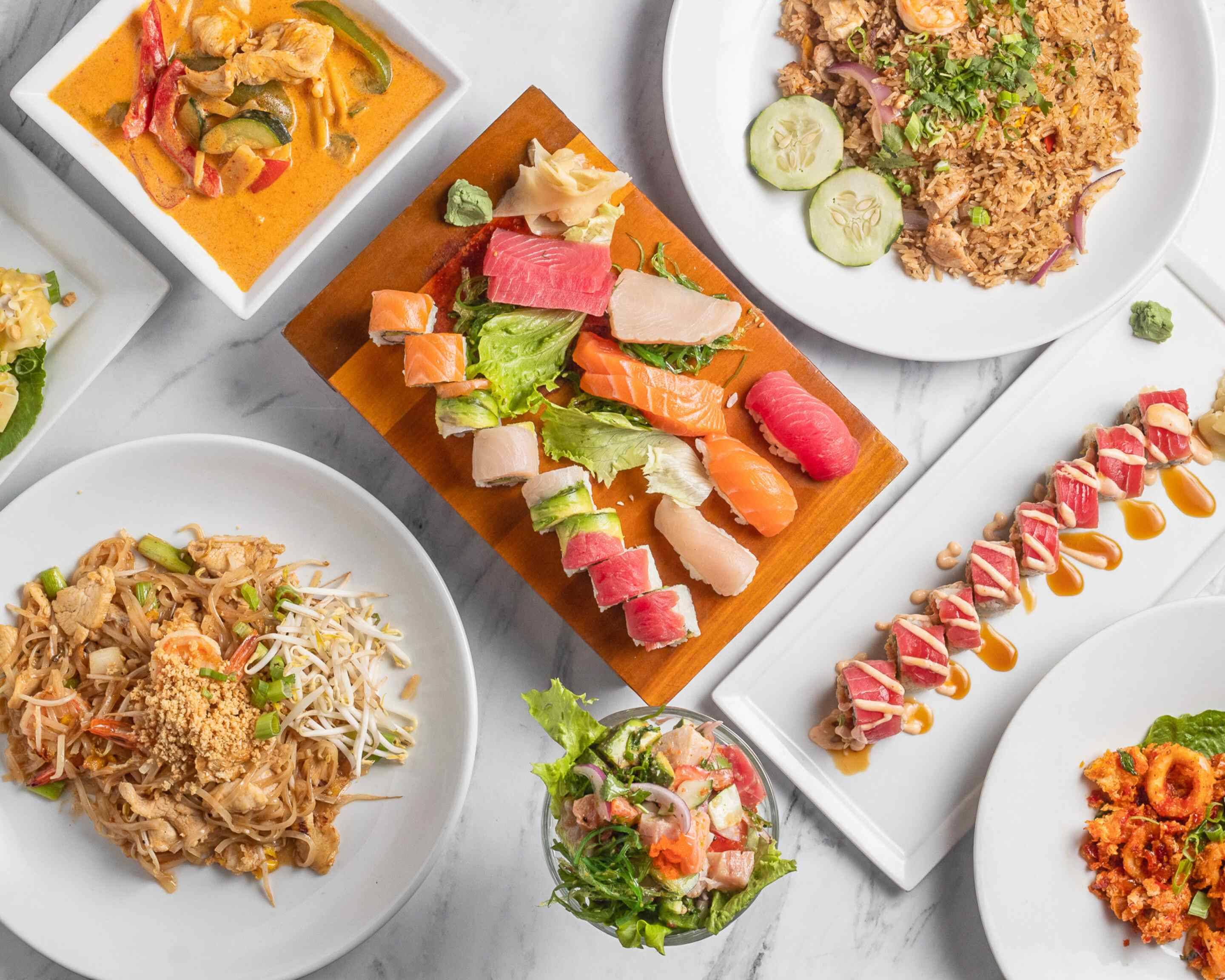 Japanese Sushi and Thai Food Menu Miami • Order Japanese Sushi and Thai