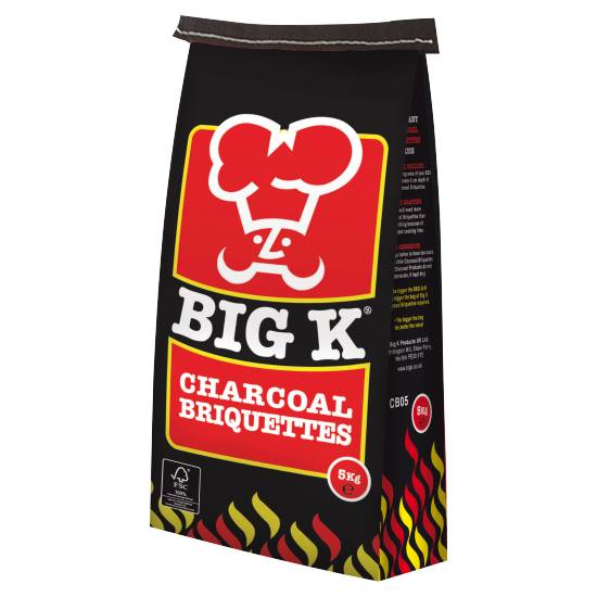Big K Barbecue Charcoal Briquettes