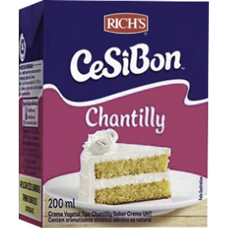 Rich's creme vegetal cesibon chantilly (200ml)