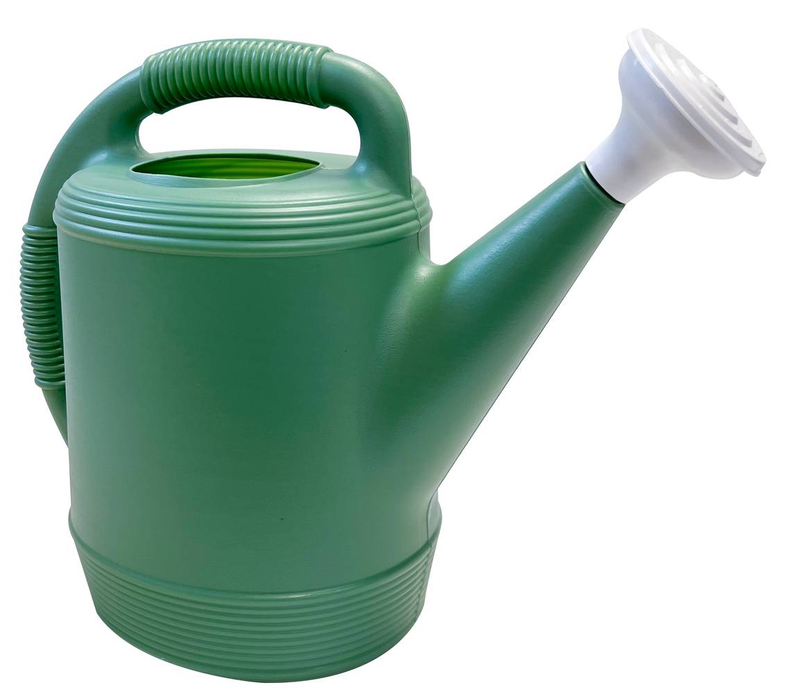 Style Selections 2-Gallon Green/Matte Plastic Traditional Watering Can | WC2G88-12-236