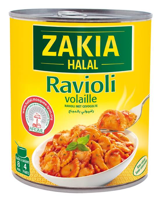 Zakia - Ravioli halal volaille