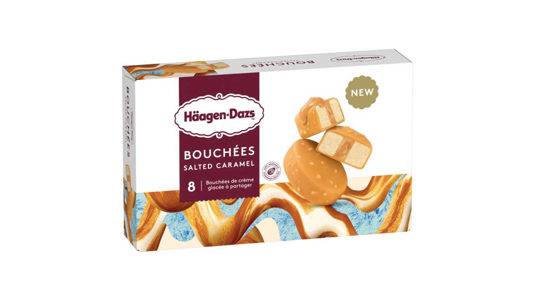 Häagen-Dazs Hd 8 bouchees caramel sale 120g