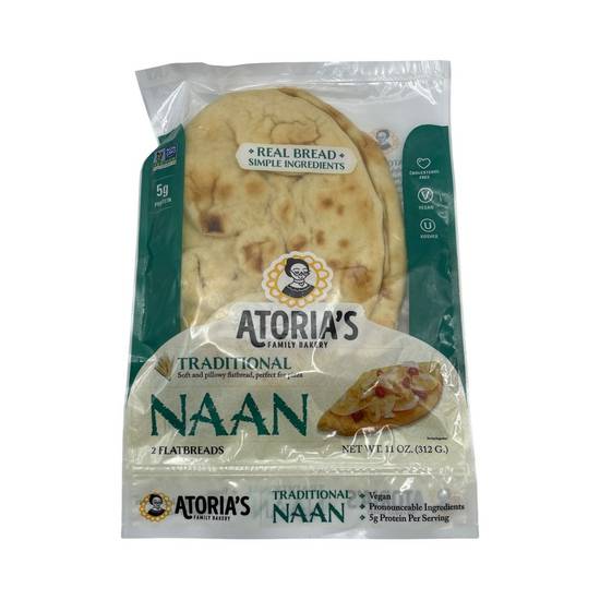 Atoria's Traditional Naan Flatbreads