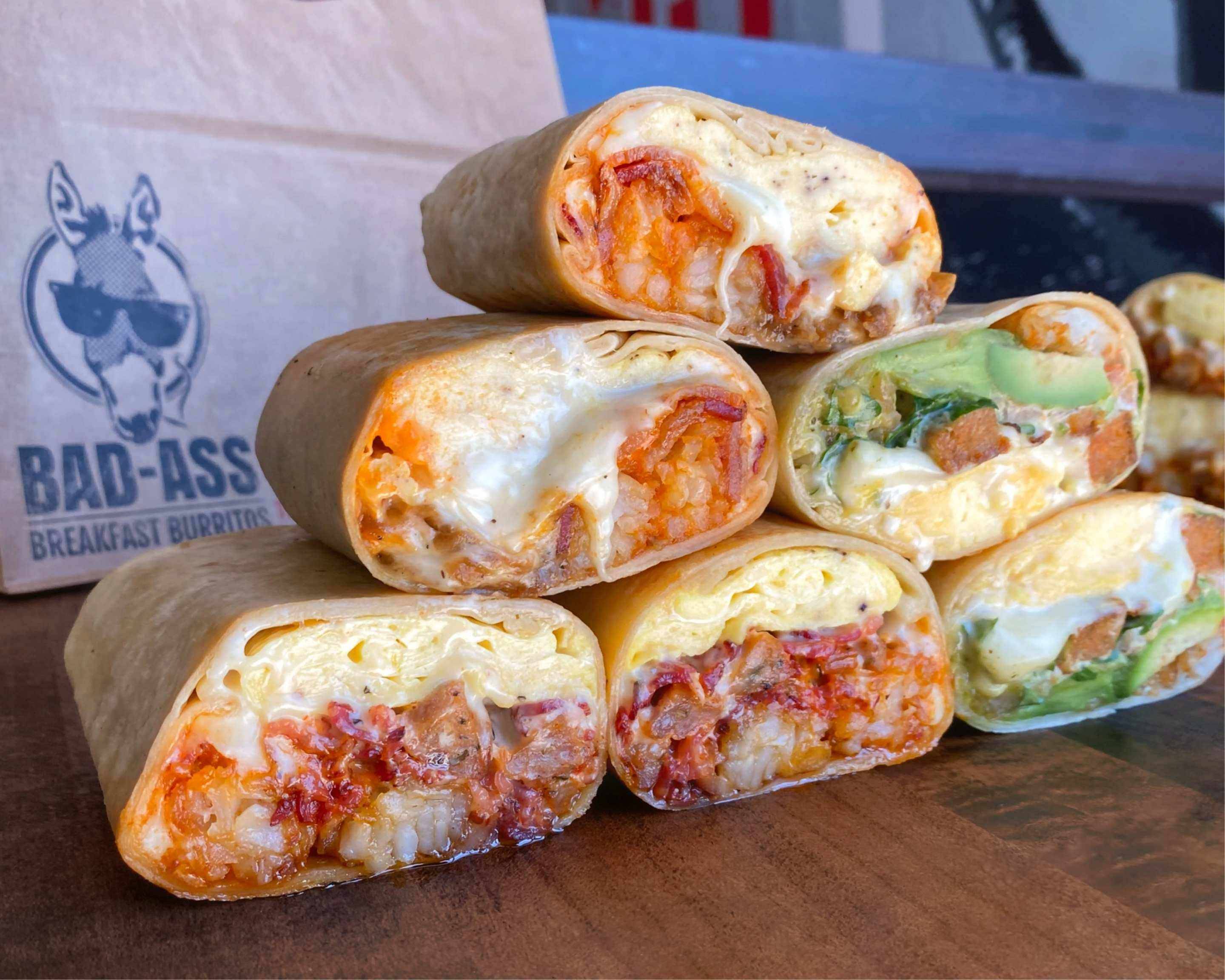 Bad Ass Breakfast Burritos (North Burbank Biergarten) Menu Burbank
