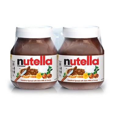 Nutella - Hazelnut Spread Twin Pack - 2/26.5 oz jars (2 Units)