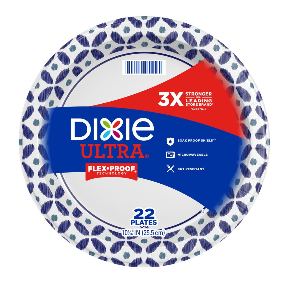 Dixie Ultra Limited Edition Plates, 10in ( 25.5cm ) (22 ct)