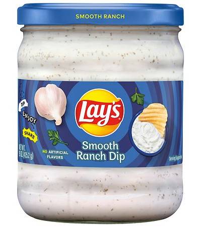 Lay's Smooth Ranch Dip (2.75 oz)