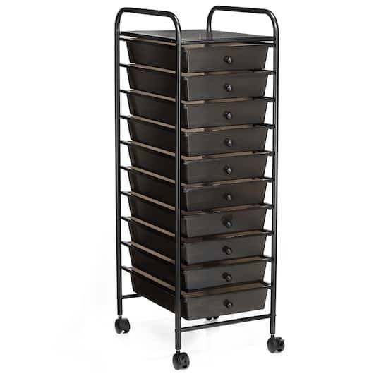 10 Drawer Rolling Cart By Simply Tidy