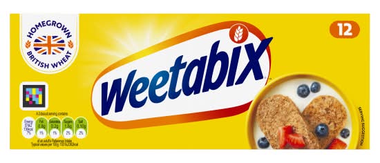 Weetabix Breakfast Cereal Biscuits (12 pack)