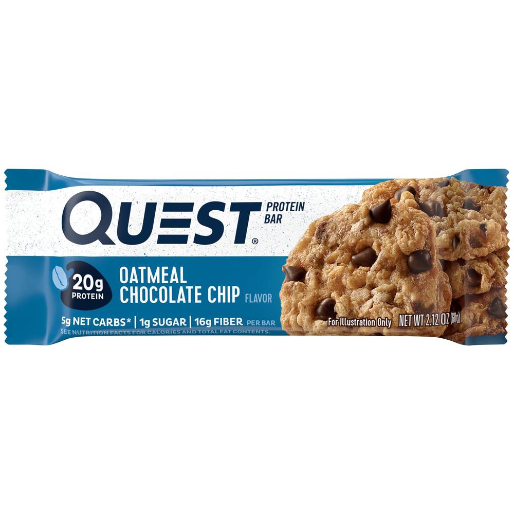 Quest Bar - Oatmeal Chocolate Chip (1 Bar)