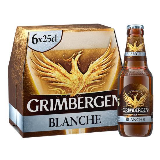 Grimbergen - Bière blanche aromatisée (6 pièces, 0.25 L)