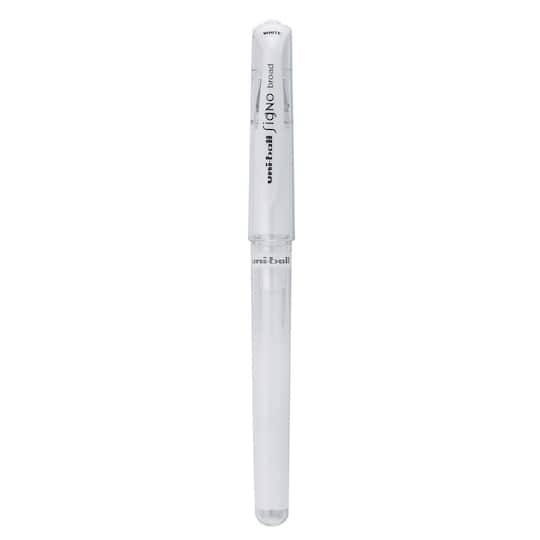 Uni-Ball Signo Broad Gel Impact Pen, White