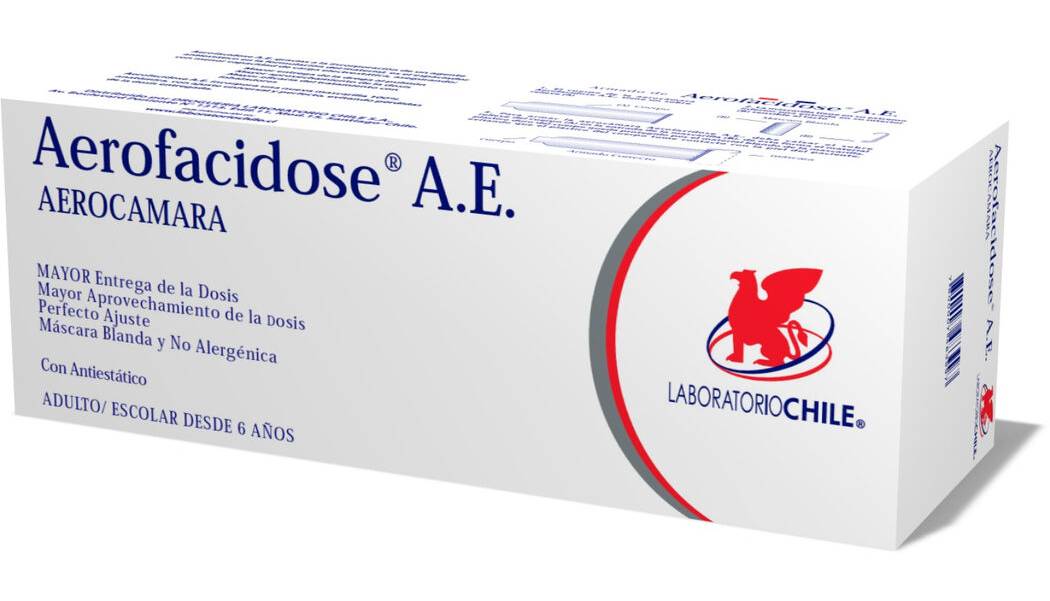 Aerofacidose aerocámara ad/escolar AEROFACIDOSE