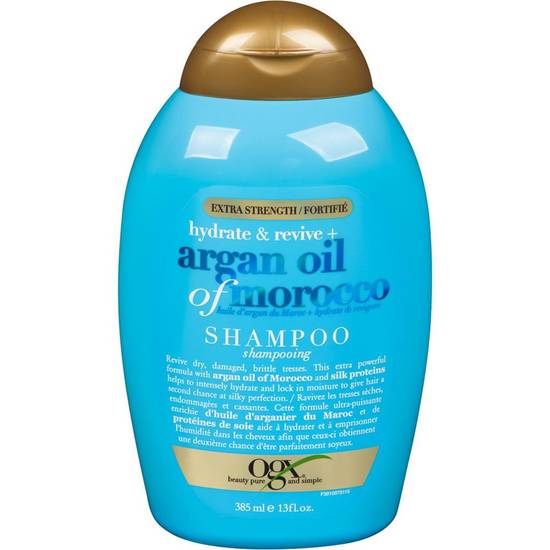 Organix Argan Oil Of Morocco Shampoo, Extra Strength (385 ml)