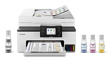 Canon MegaTank MAXIFY GX2020 Wireless Color All-In-One Supertank Inkjet Printer, Home Office