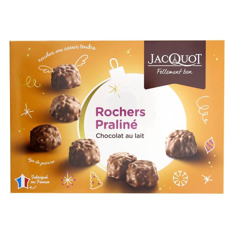 Bonbons de chocolat au lait au praliné JACQUOT 300g