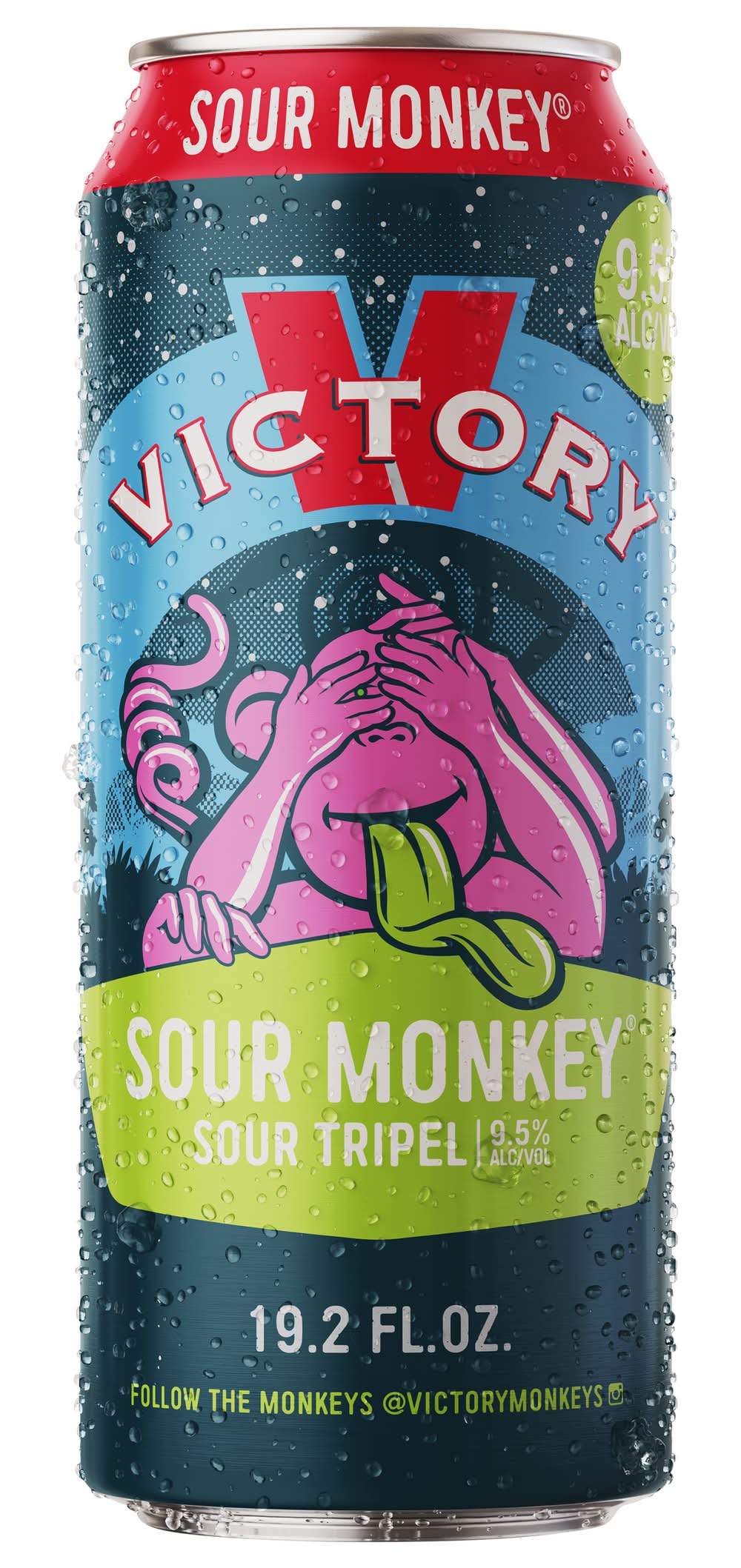 Victory Brewing Company Monkey Beer, Sour (19.2 fl oz)
