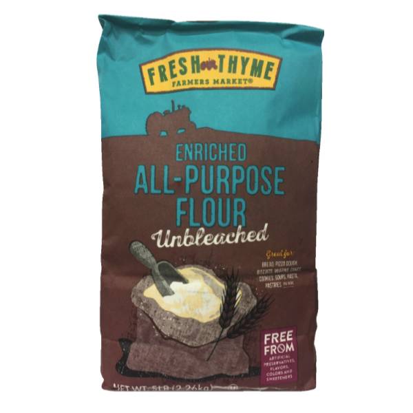 Fresh Thyme Enriched Unbleached All Purpose Flour (5 lbs)