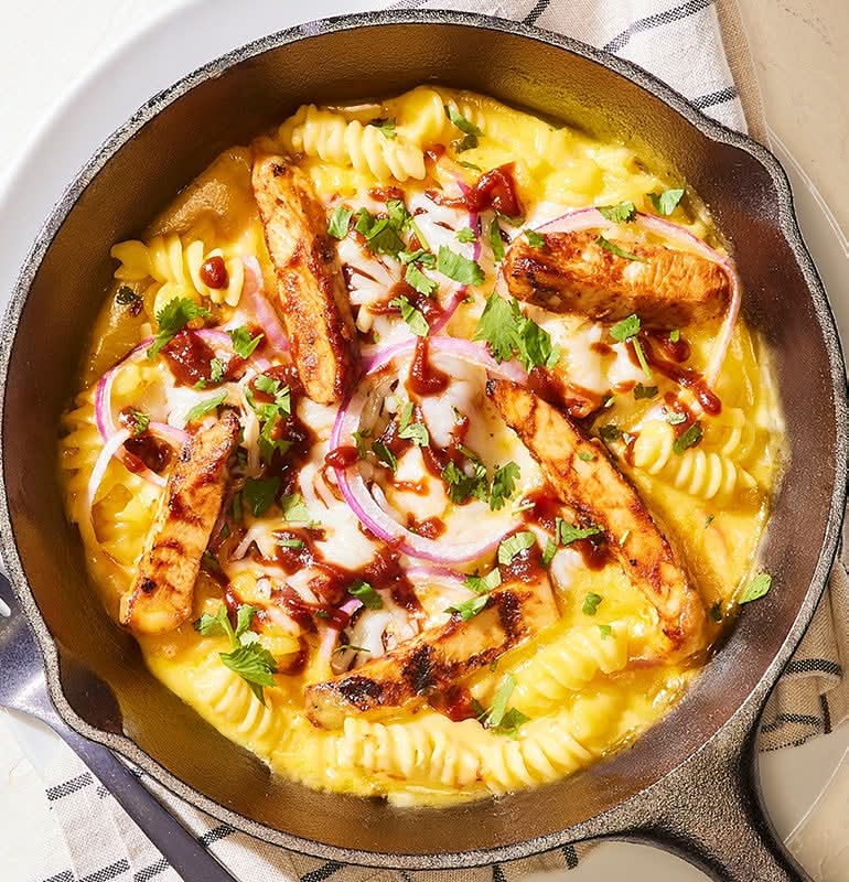 THE ORIGINAL BBQ CHICKEN MAC 'N' CHEESE