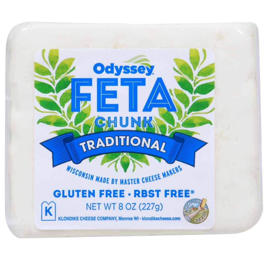 ODYSSEY Traditional Feta Chunk Cheese (8 oz)