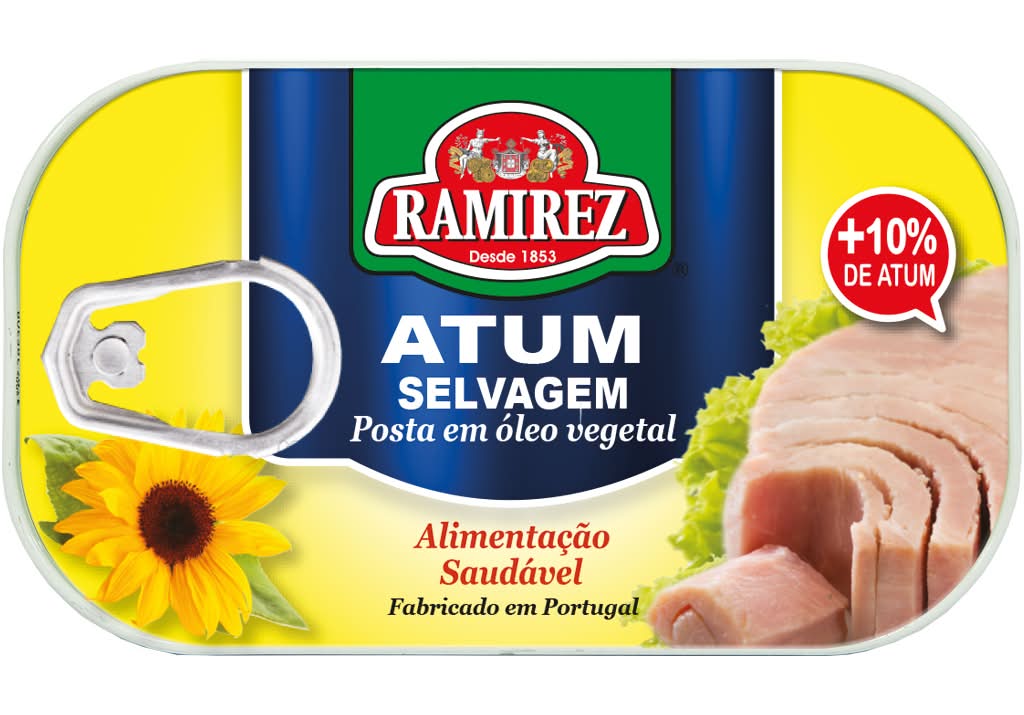 Ramirez - Atum posta em óleo, embalagem de 120g