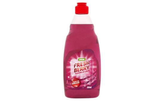Asda Fresh Berry Washing Up Liquid 500ml